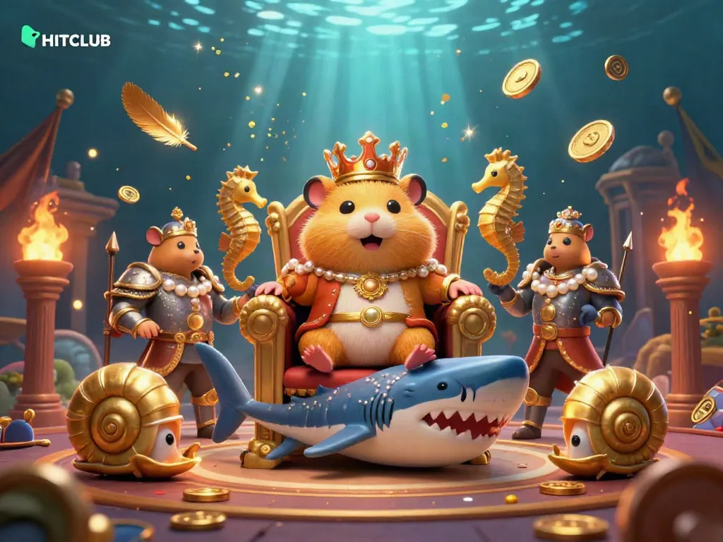 Join the excitement at HITCLUB, where the hamster king reigns in an epic casino realm.