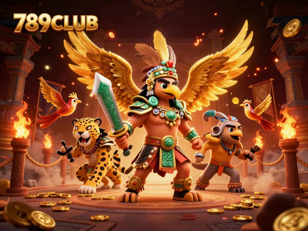 Engage in exciting gameplay with 789CLUB, featuring a vibrant casino scene filled with immersive elements.